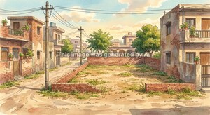 Plot Area in  Land at Mawai Village – for Sale