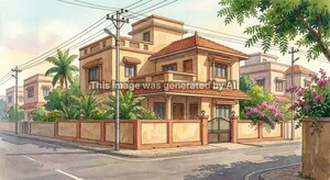  Independent House – Exterior View View at Lajpur - for Sale
