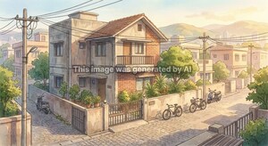  Independent House – Exterior View View at Bharthana - for Sale