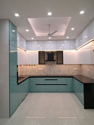 Kitchen in 4 BHK Builder Floor at RWA Apartments Sector 92, Sector 92 – for Rent