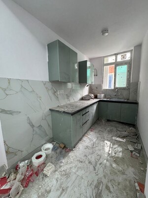 Kitchen in 1 BHK Apartment at Palm Residency Chhatarpur, Chattarpur – for Rent