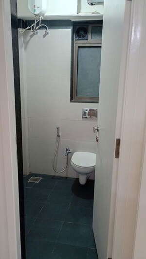 Bathroom in 1 BHK Apartment at Rustomjee Bella Phase 1, Bhandup West – for Rent