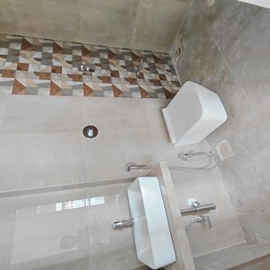 Bathroom in 2 BHK Apartment at Group Satellite Elegance, Goregaon East – for Rent