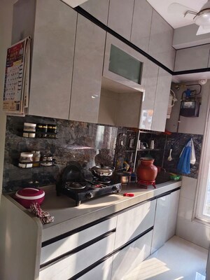 Kitchen in 1 BHK Apartment at Gurukrupa Ekatvam, Vikhroli East – for Rent