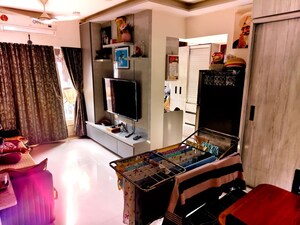 Living Room in 1 BHK Apartment at Gurukrupa Ekatvam, Vikhroli East – for Rent