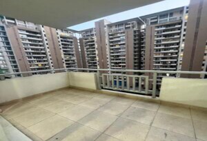 Balcony in 3 BHK Apartment at SS The Leaf, Sector 85 – for Rent