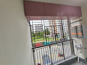Balcony in 1 BHK Apartment at Olympia Opaline Crystal And Diamond, Navallur – for Rent