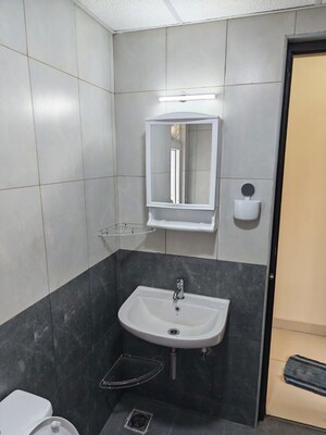 Bathroom in 1 BHK Apartment at Olympia Opaline Crystal And Diamond, Navallur – for Rent