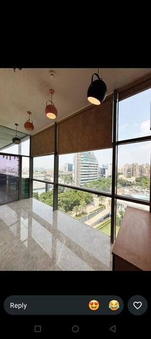 Balcony in  Office Space at Spaze Platinum Tower, Sector 47 – for Rent