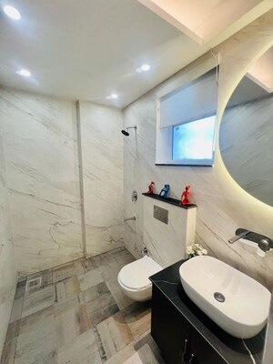 Bathroom in 3 BHK Apartment at GVT Beliston Avenue, Dhakoli – for Sale