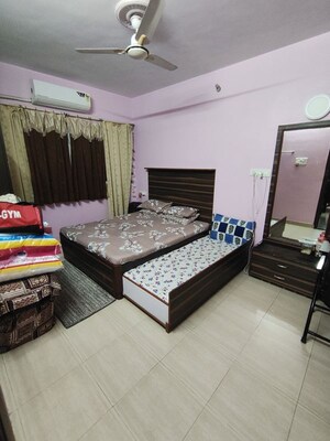 Bedroom in 1 BHK Apartment at Sonal Link Residency, Malad West – for Rent