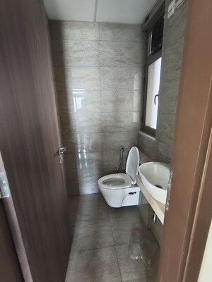 Bathroom in 2 BHK Apartment at Sheth Auris Serenity Tower 3, Malad West – for Rent
