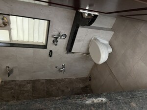 Bathroom in 3 BHK Apartment at Nyati Evita, Dhanori – for Rent