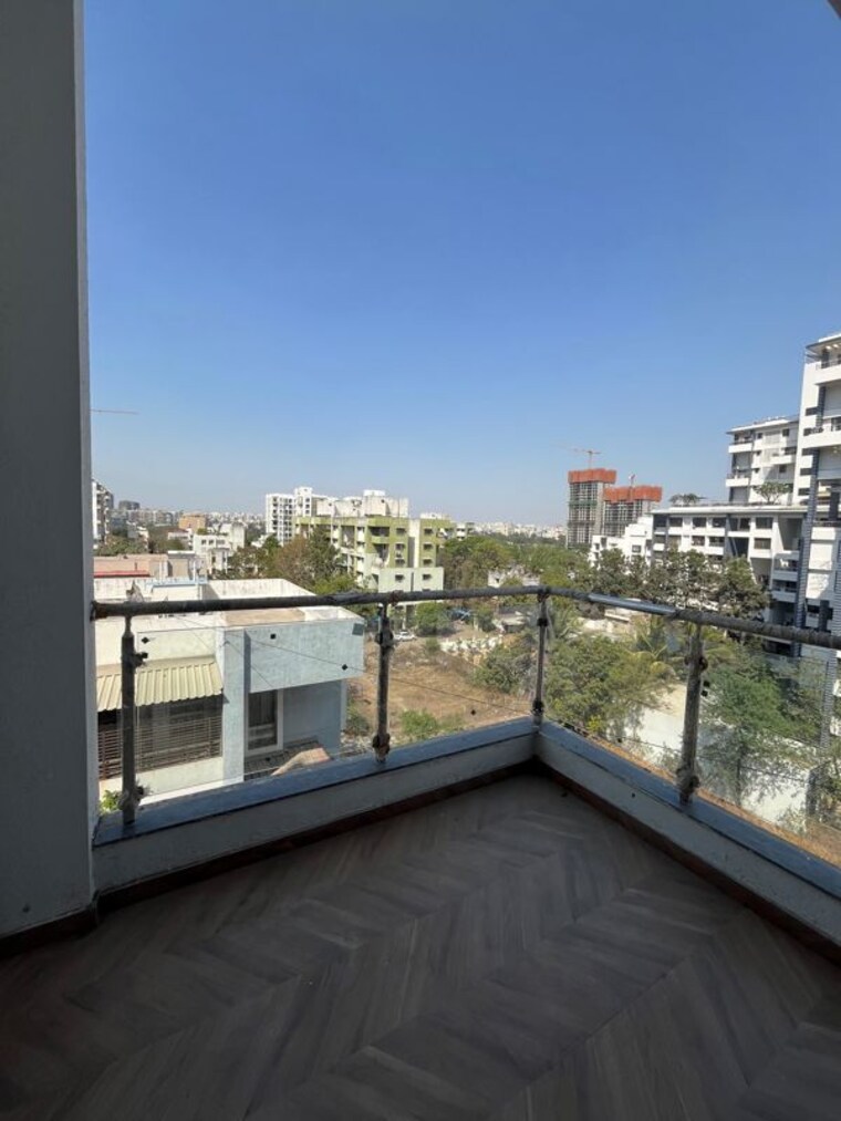 Balcony, s-r-swasthi 2 Bedroom 750 Sq.Ft. Apartment In Balewadi Pune 10657488