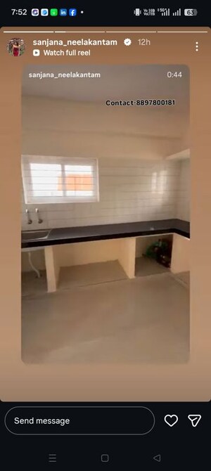 Kitchen in 1 BHK Apartment at Prescon Midtown Bay, Mahim West – for Rent