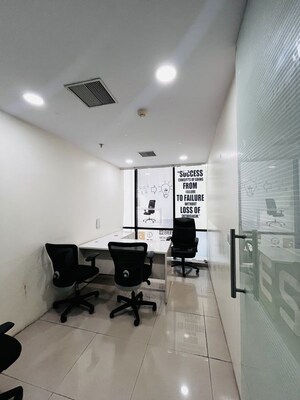 Team Area in  Office Space at Levana Cyber Heights, Vibhuti Khand – for Rent