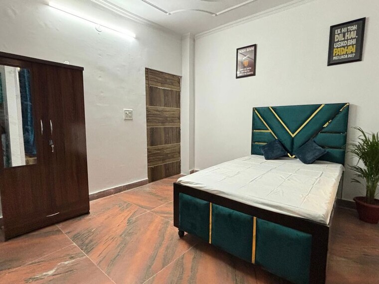 Bedroom, saket 1 RK 150 Sq.Ft. Builder Floor In Saket Delhi 10657503