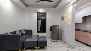 Living Room in 1 BHK Builder Floor at Saket – for Rent