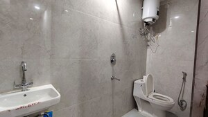 Bathroom in 1 BHK Builder Floor at Saket – for Rent