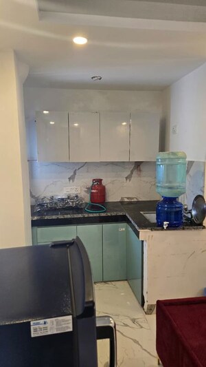 Kitchen in 1 BHK Builder Floor at Saket – for Rent
