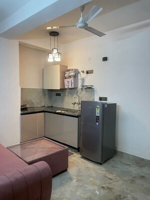 Kitchen in 1 BHK Builder Floor at Saket – for Rent
