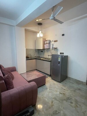 Living Room in 1 BHK Builder Floor at Saket – for Rent
