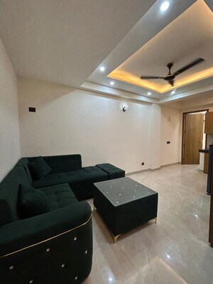 Living Room in 1 BHK Builder Floor at Saket – for Rent