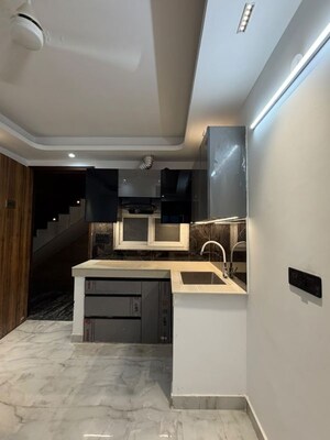 Kitchen in 1 BHK Builder Floor at Saket – for Rent