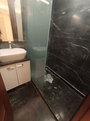 Bathroom in 3 BHK Builder Floor at Shivalik Colony – for Rent