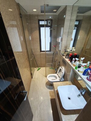 Bathroom in 2 BHK Apartment at Sunteck Signia High, Borivali East – for Sale