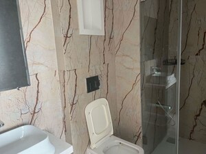 Bathroom in 5 BHK Apartment at Lodha World View, Worli – for Rent