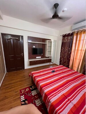 Bedroom in 2 BHK Apartment at Radhey Krishna Casa Green I, Sector 16 Greater Noida – for Rent