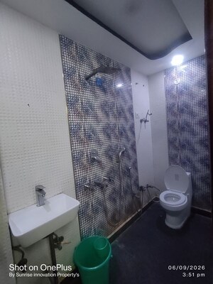 Bathroom in 2 BHK Builder Floor at Mansa Ram Park – for Rent