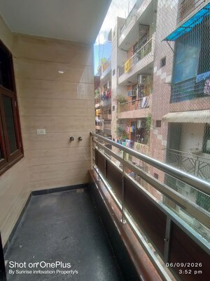 Balcony in 2 BHK Builder Floor at Mansa Ram Park – for Rent