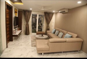 Living Room in 4 BHK Apartment at DSR Reganti, Madhapur – for Sale