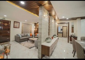 Living Room in 4 BHK Apartment at DSR Reganti, Madhapur – for Sale