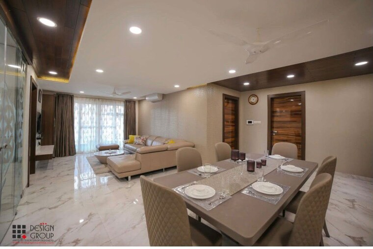 Living Room, dsr-reganti 4 Bedroom 3500 Sq.Ft. Apartment In Madhapur Hyderabad 10657591