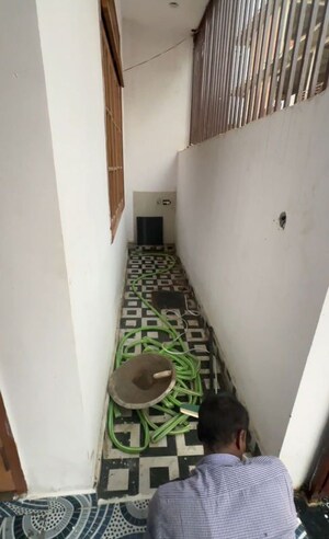 Staircase in 2 BHK Independent House at Chinhat – for Rent