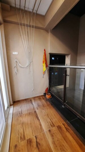Balcony in 2.5 BHK Apartment at Ahad Serenity, Rayasandra – for Rent