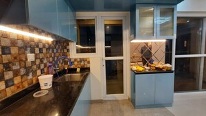 Kitchen in 2.5 BHK Apartment at Ahad Serenity, Rayasandra – for Rent