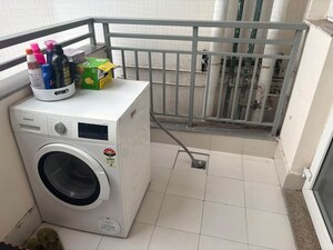 Balcony in 3 BHK Apartment at DLF The Ultima, Sector 81 – for Rent