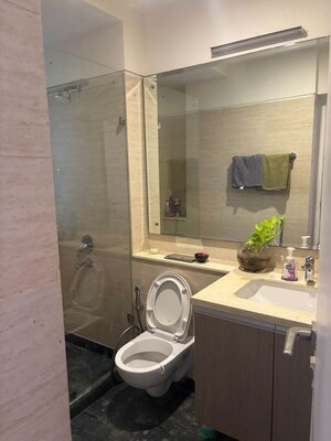 Bathroom in 3 BHK Apartment at DLF The Ultima, Sector 81 – for Rent