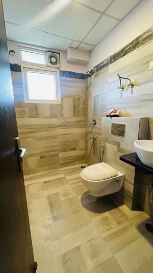 Bathroom in 3.5 BHK Apartment at Parth Blue Monarch, Gomti Nagar – for Rent