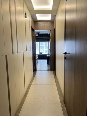 Building Lobby in 3.5 BHK Apartment at Brahma F Residences, Kalyani Nagar – for Sale