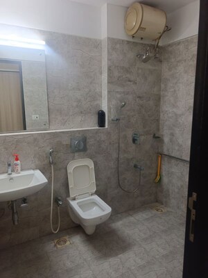 Bathroom in 2 BHK Apartment at Sadguru Complex II, Goregaon West – for Rent