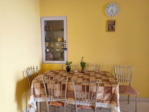 Living Room in 3 BHK Apartment at Riddhi Garden, Malad East – for Rent