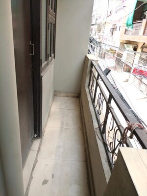 Balcony in 3 BHK Builder Floor at Mahavir Enclave 1 – for Rent