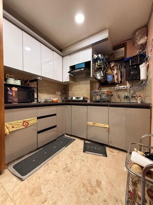 Kitchen in 2 BHK Builder Floor at Mahavir Enclave 1 – for Rent