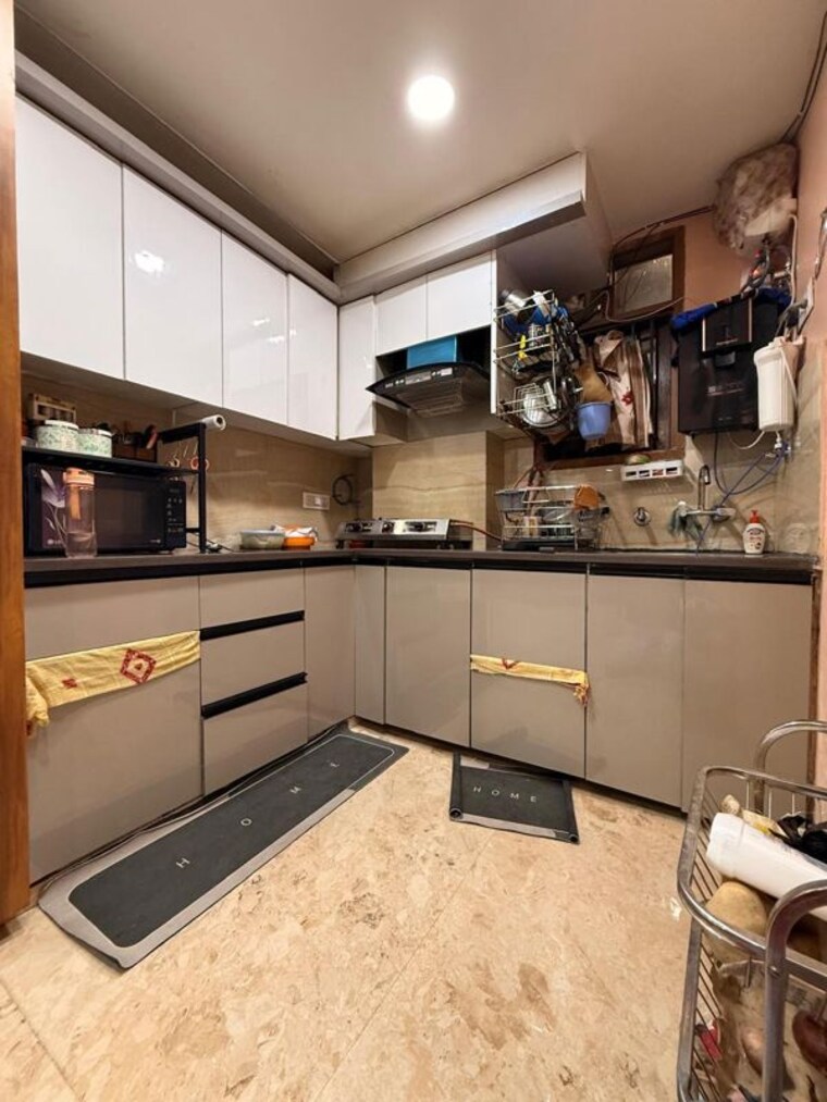Kitchen, mahavir enclave 1 2 Bedroom 630 Sq.Ft. Builder Floor In Mahavir Enclave 1 Delhi 10657713