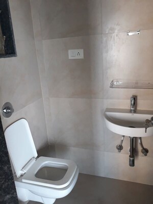 Bathroom in 1 BHK Apartment at Conwood Astoria, Goregaon East – for Rent